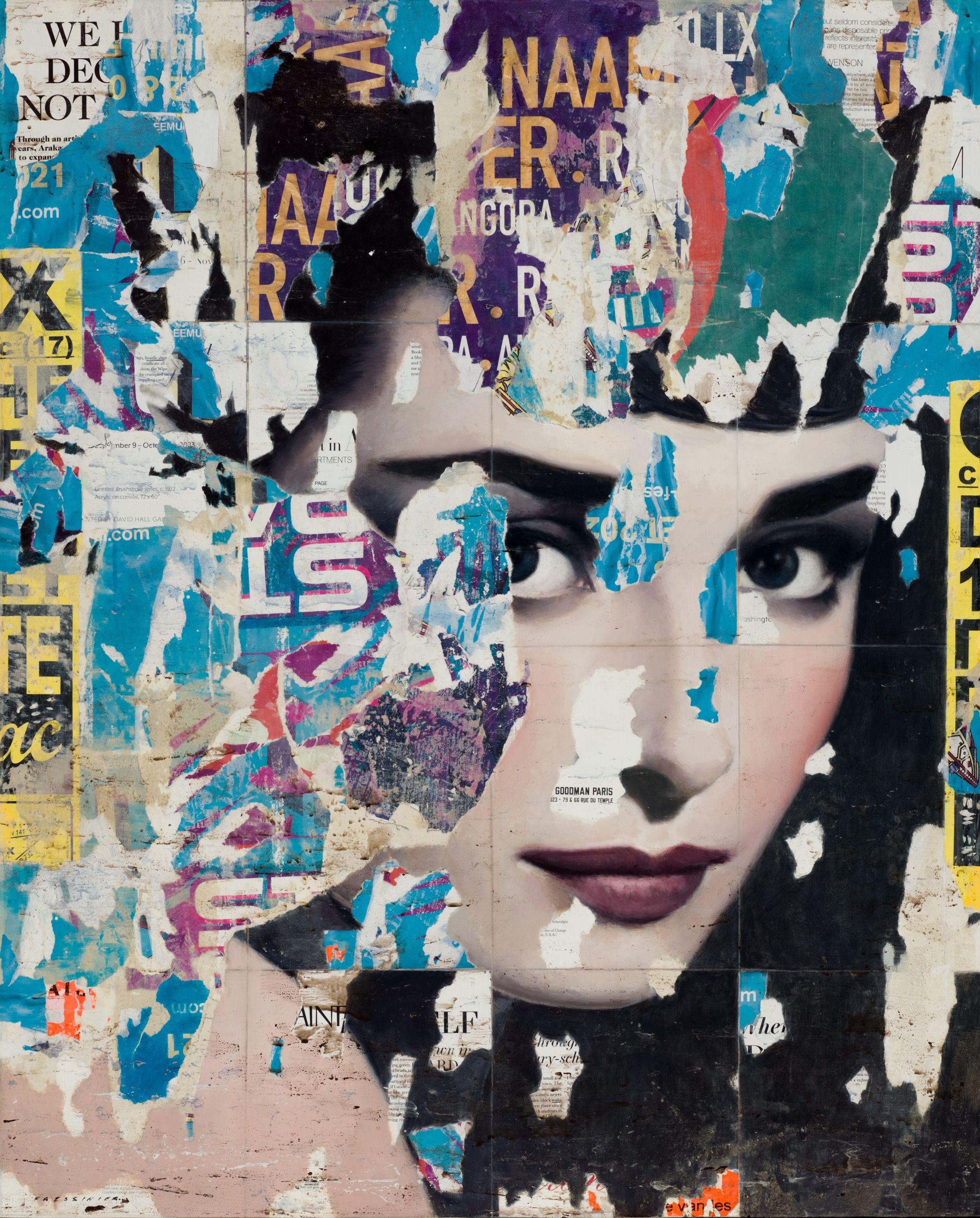 Figurative Painting Francois Fressinier - Aujourd'hui et demain, 2023