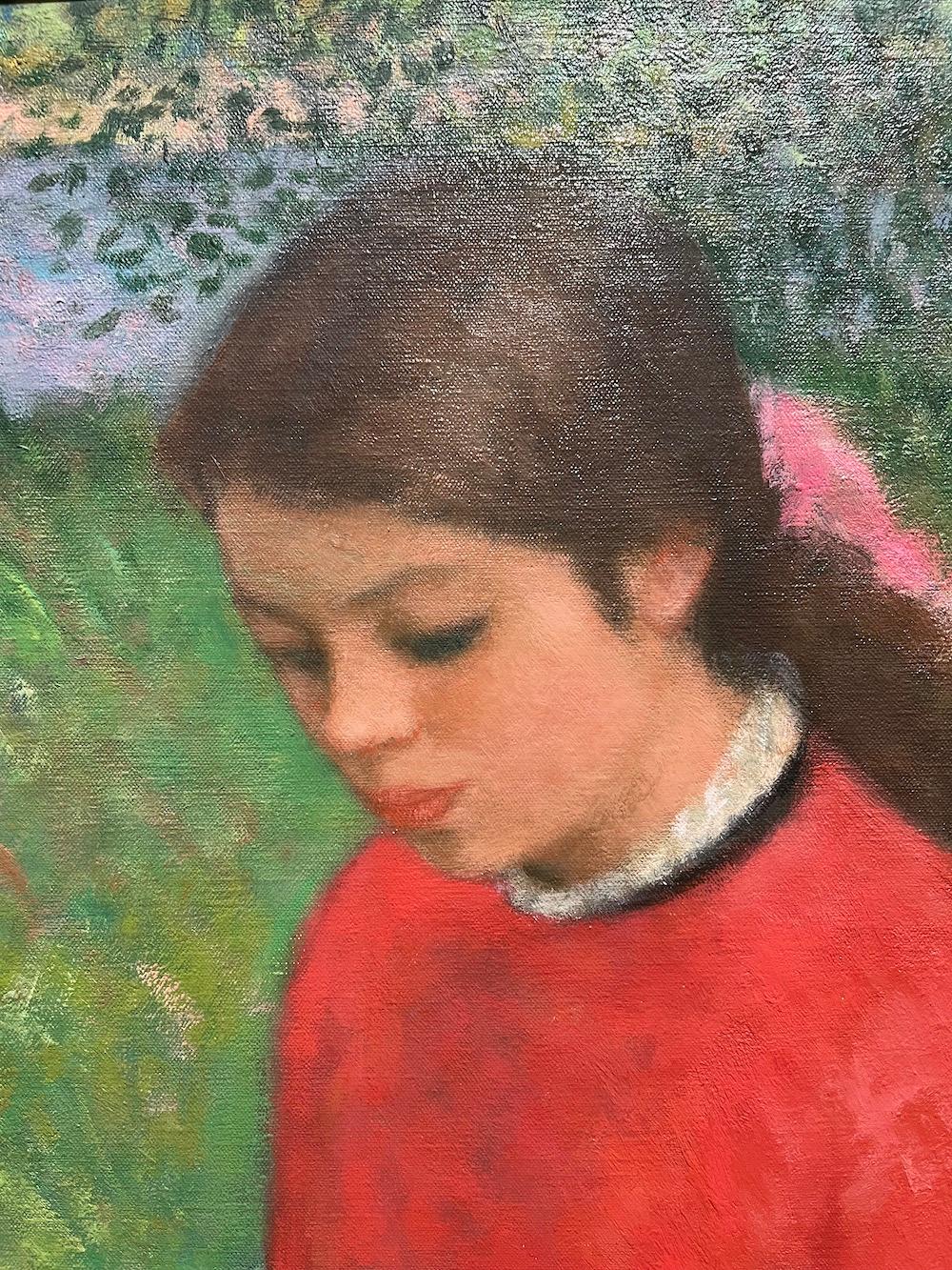 Elizabeth Reading - Painting Altro stile artistico di François Gall