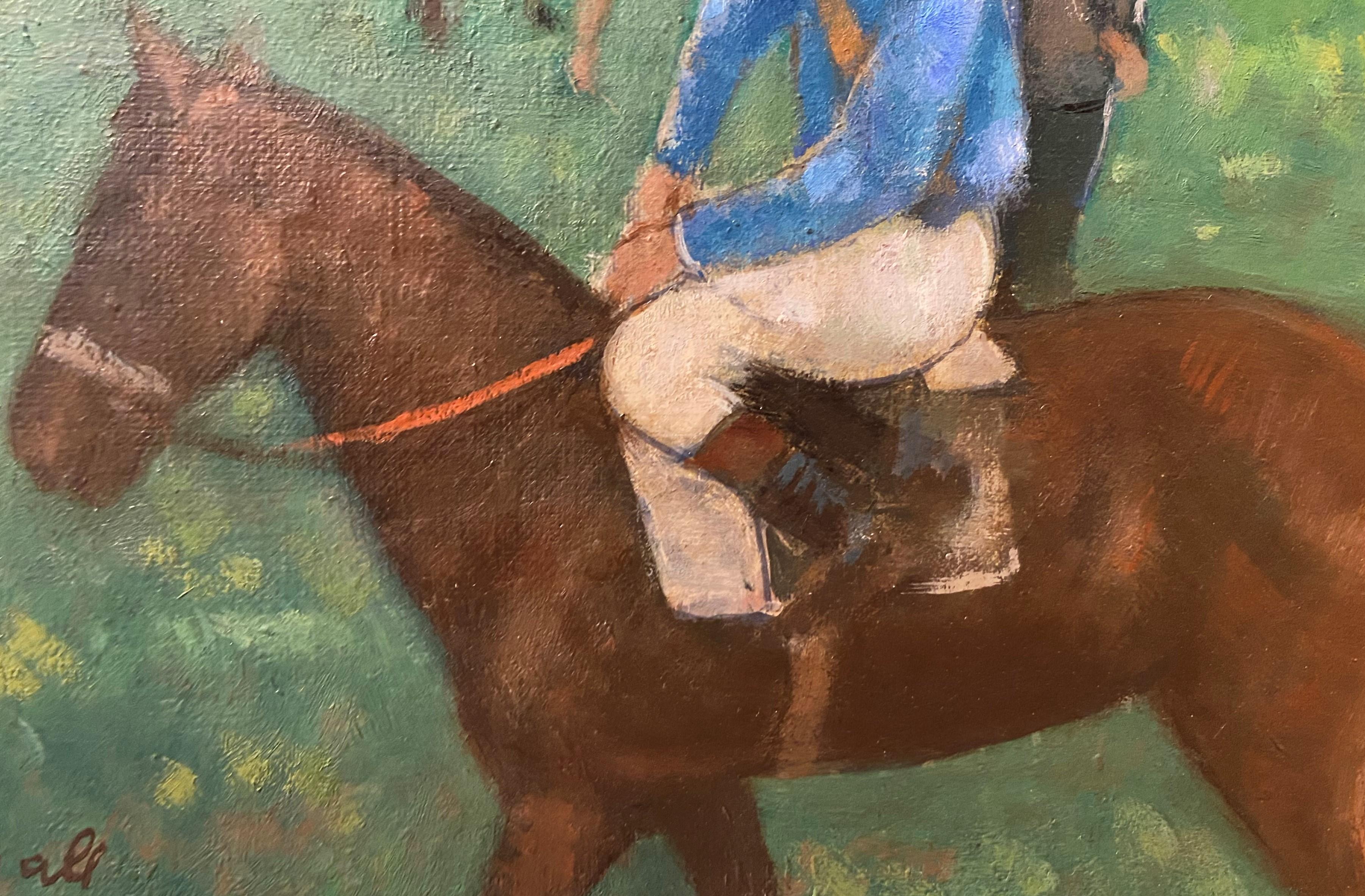 famous jockey painting