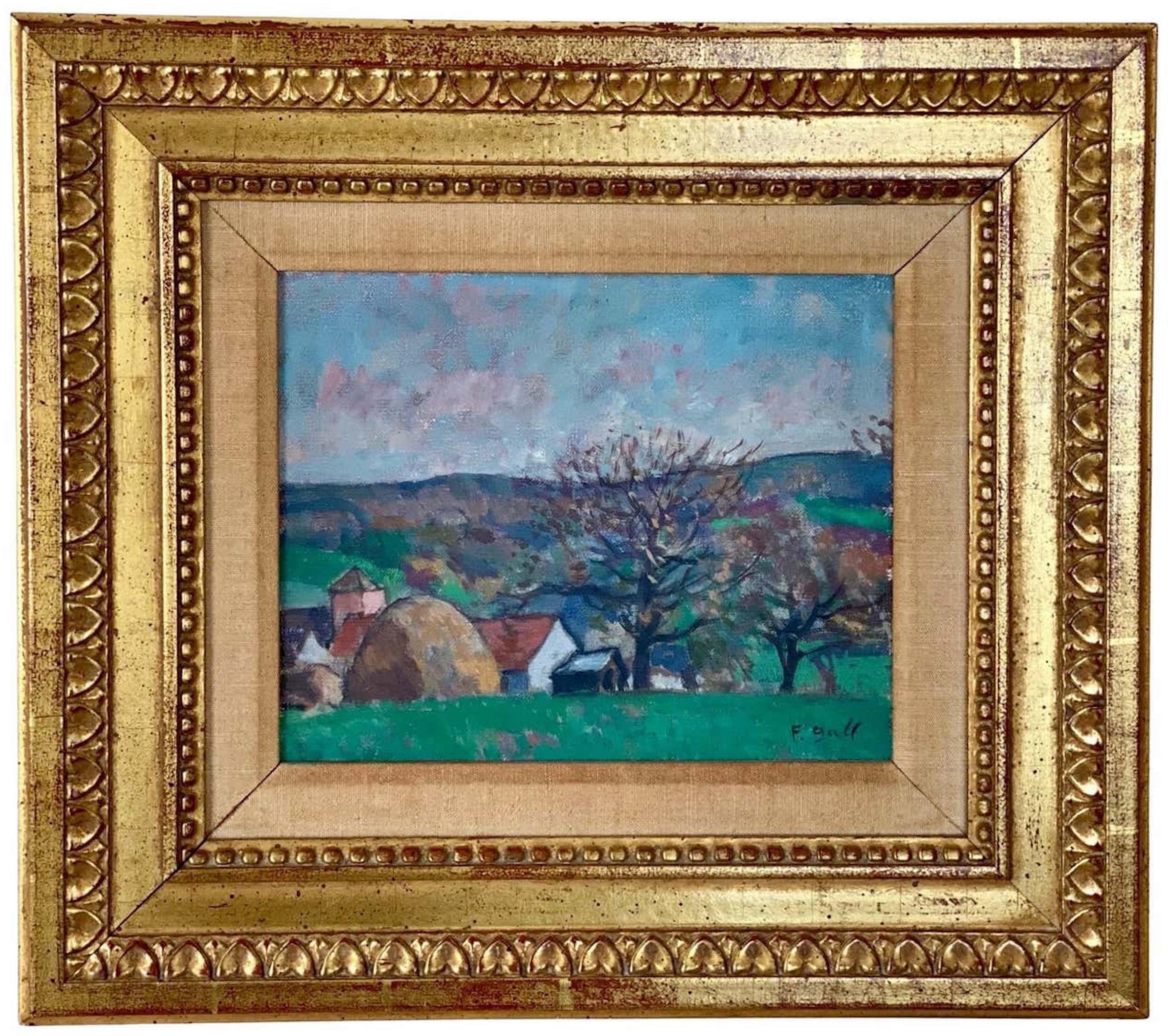 François Gall Landscape Painting - The Farm