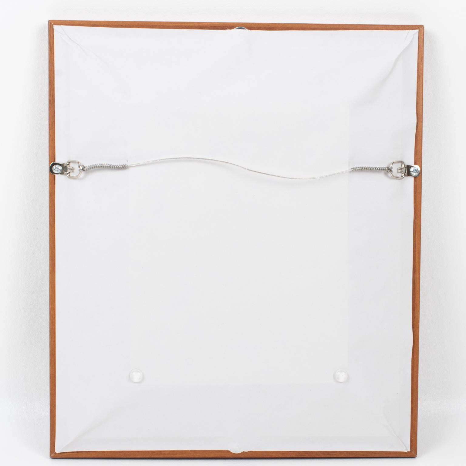 Paisaje abstracto claroscuro, Pintura al óleo sobre lienzo de Francois Gentilini en venta 11