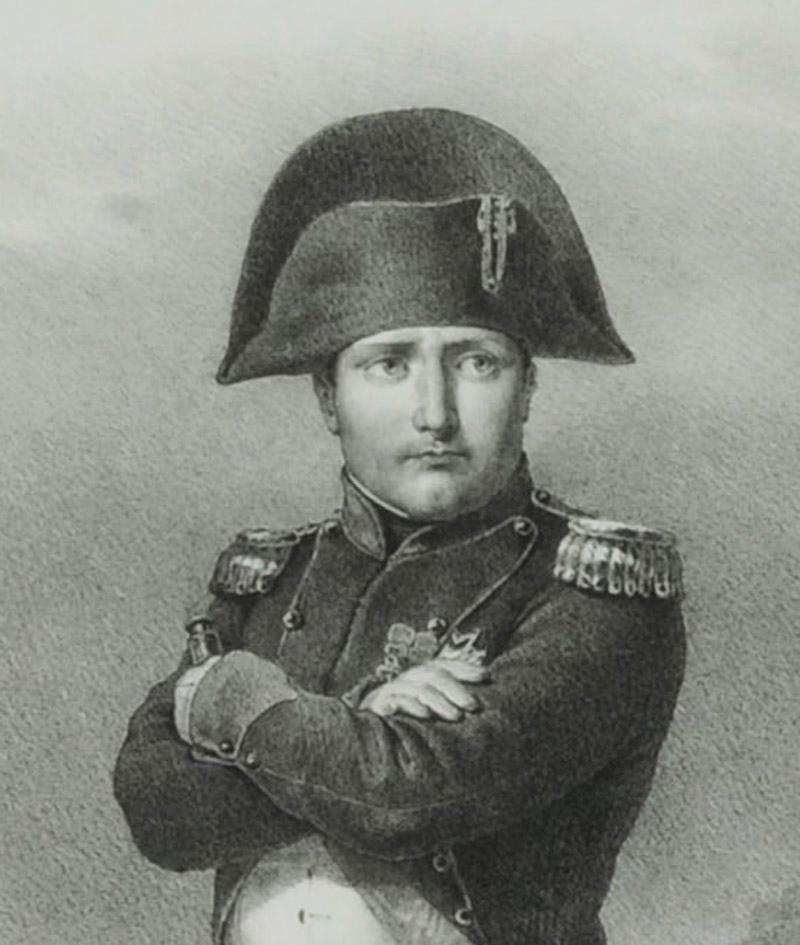 Napoleon Standing - Print by Francois Gernier