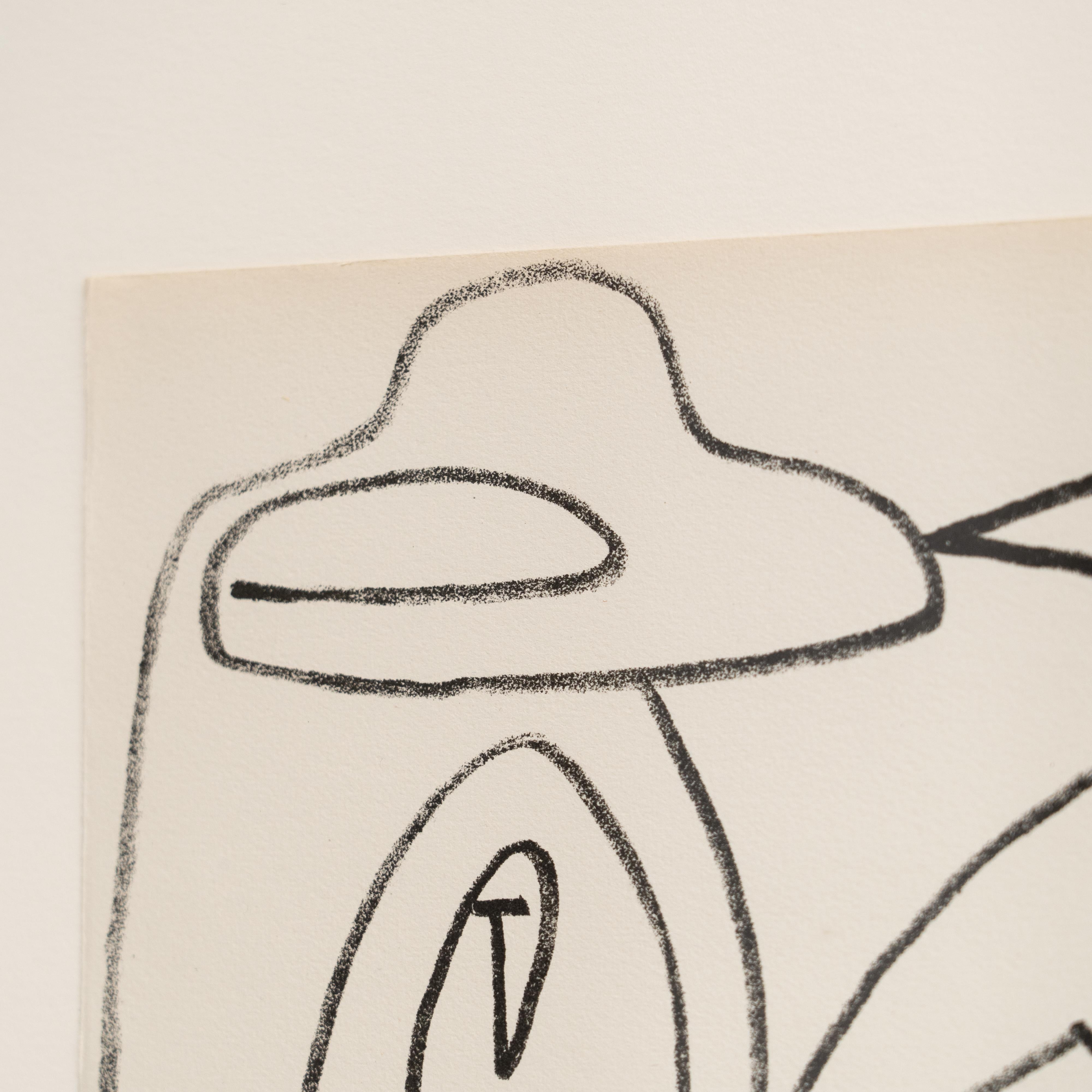 Litografía de François Gilot, 1951 mediados del siglo XX en venta