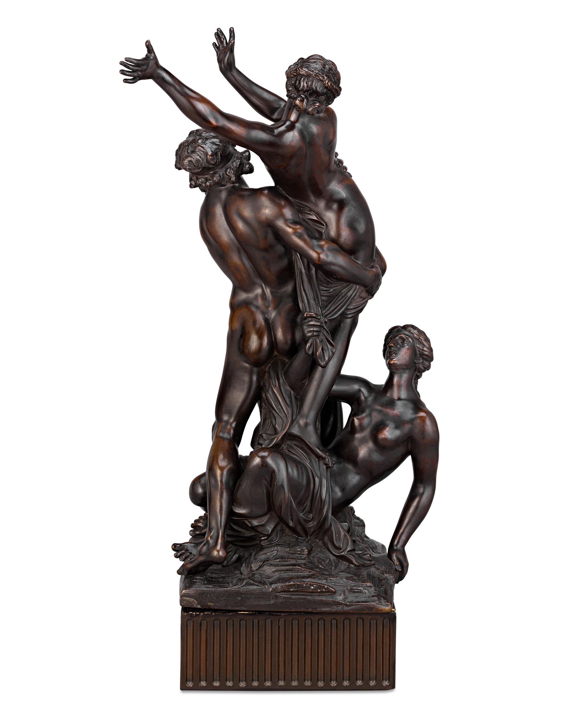 Bronze von Pluto, der Proserpine entführt, nach François Girardon im Angebot 2
