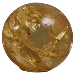 Used François Godebski Fractal Resin Globe
