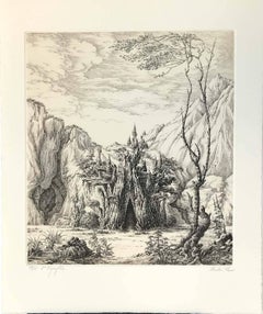 "1er Nymphée", stampa paesaggistica di François Houtin