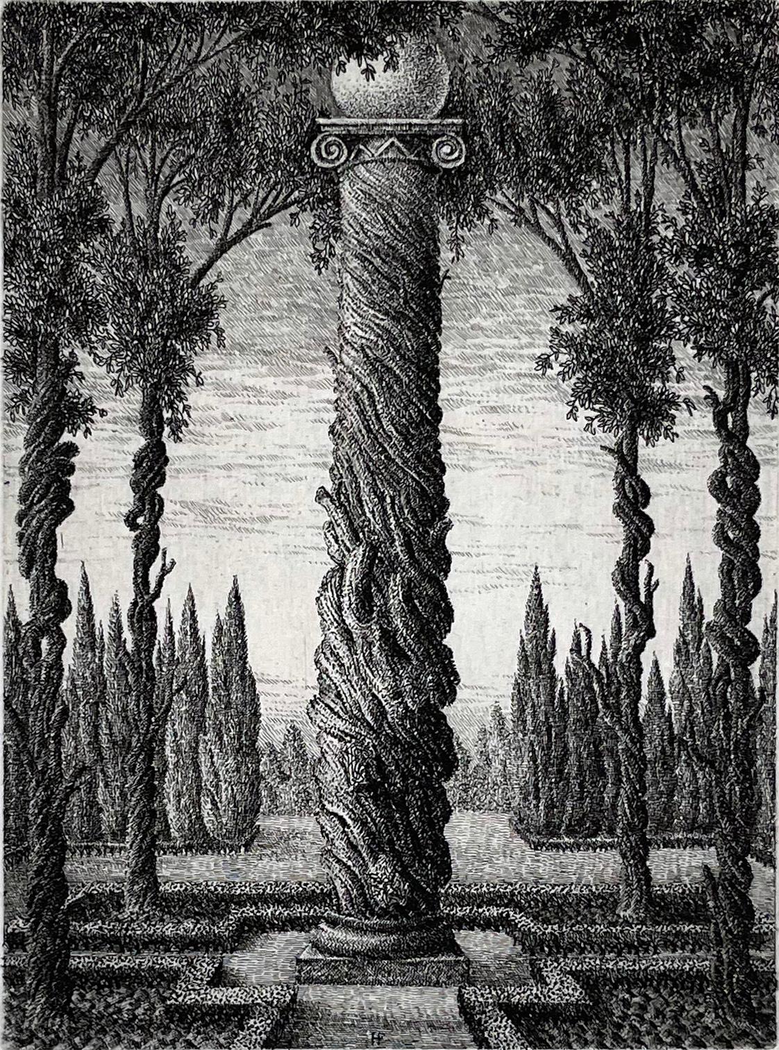 François Houtin Landscape Print - Metamorphose