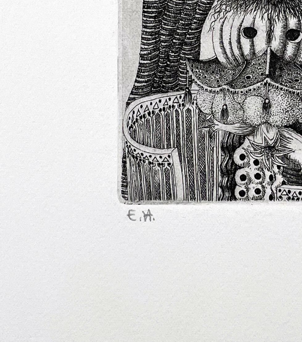 Portrait No. 1, by Francois Houtin - Contemporary Print by François Houtin