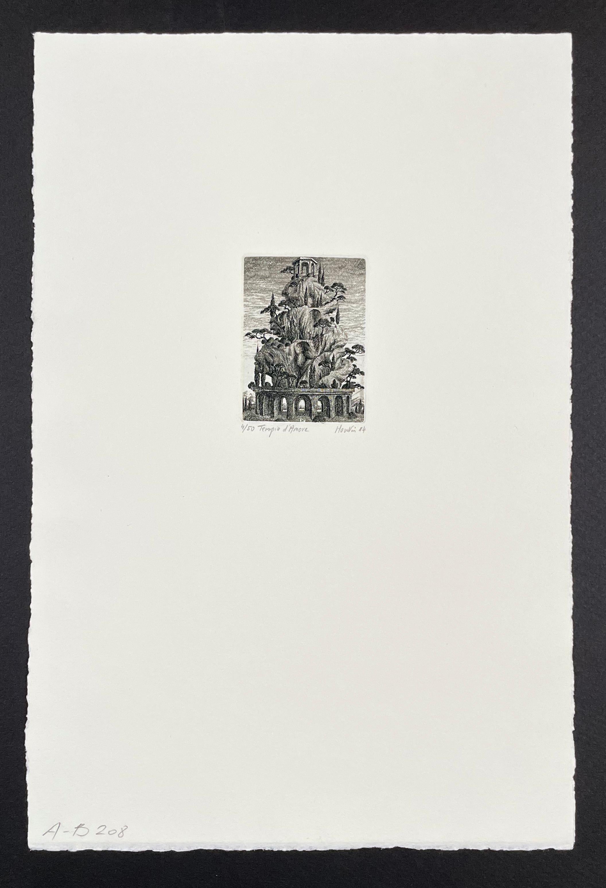 Tempio d'Amore - Print de François Houtin
