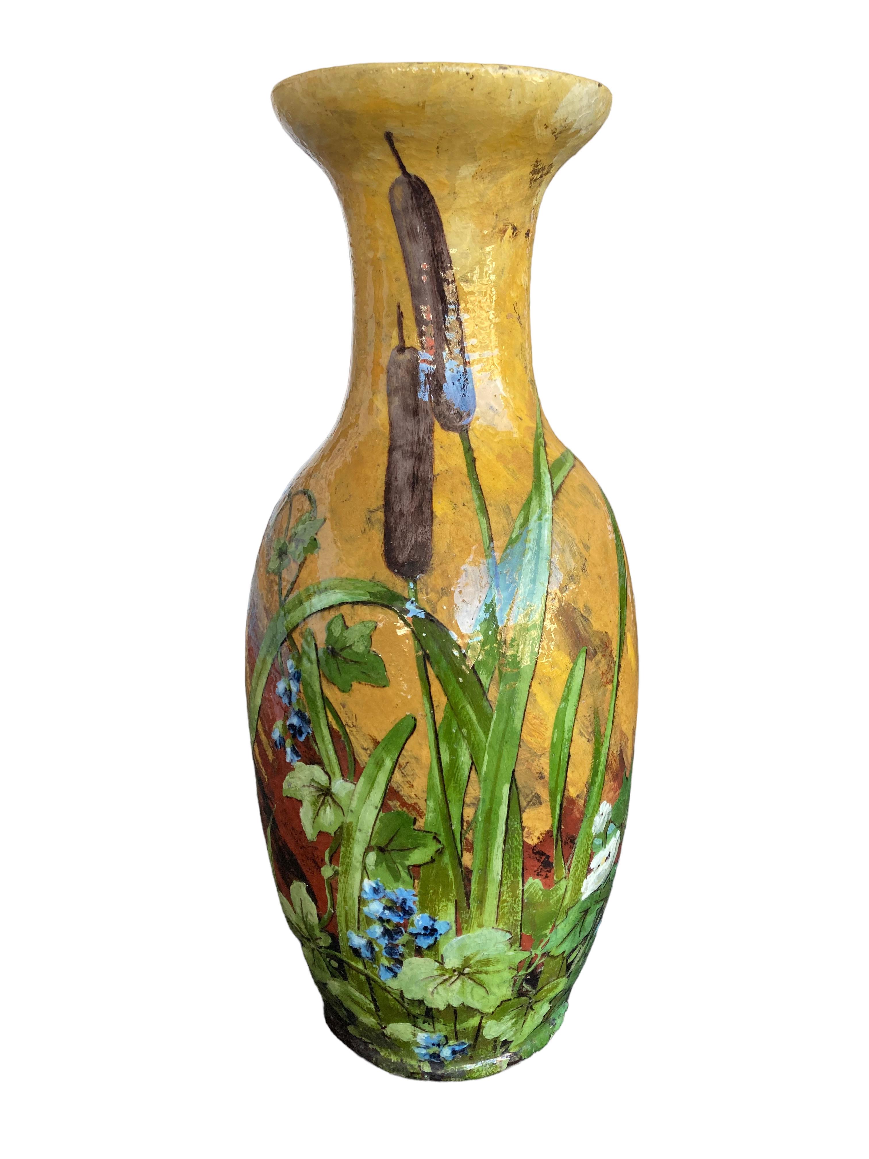 De temps en temps, nous avons l'occasion de posséder un morceau d'histoire que nous ne verrions probablement que dans un musée. Ce chef-d'œuvre artistique en faïence a été fabriqué par la poterie François Laurin dans la région de Bourg-la-Reine en