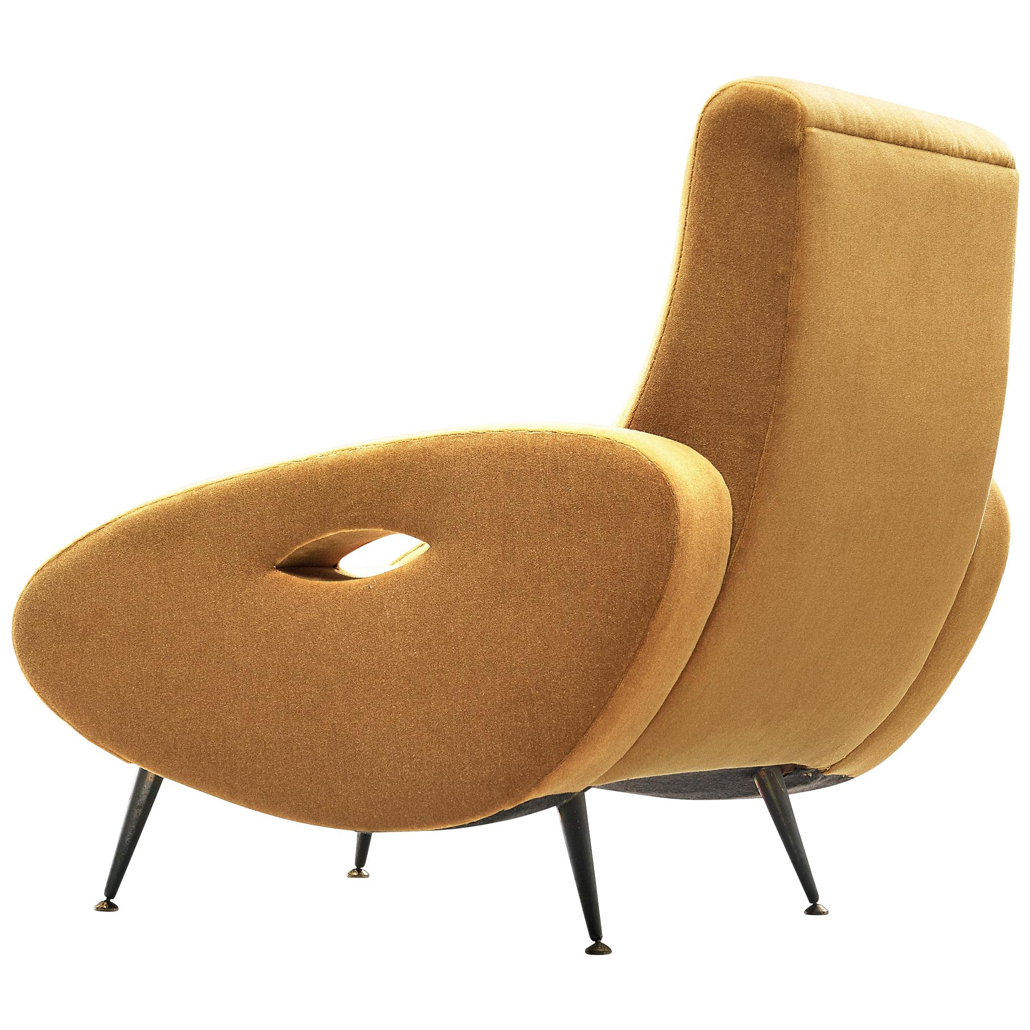 Francois Letourneur Reupholstered Lounge Chair