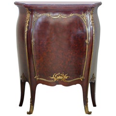 Antique François Linke a Louis XV Style Ormolu Mounted Kingwood and Parquetry