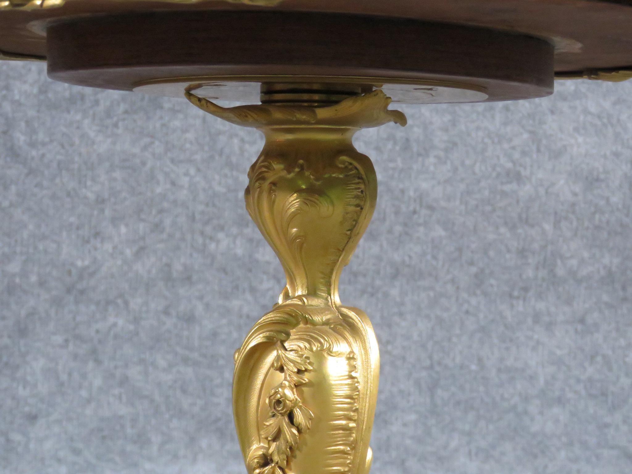 Francois Linke Attributed Bronze Petite Jewelry Vitrine Display Table C1880s 1