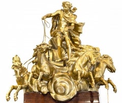 Francois Linke Gilt Bronze Mounted Kingwood and Satine Regulateur De Parquet