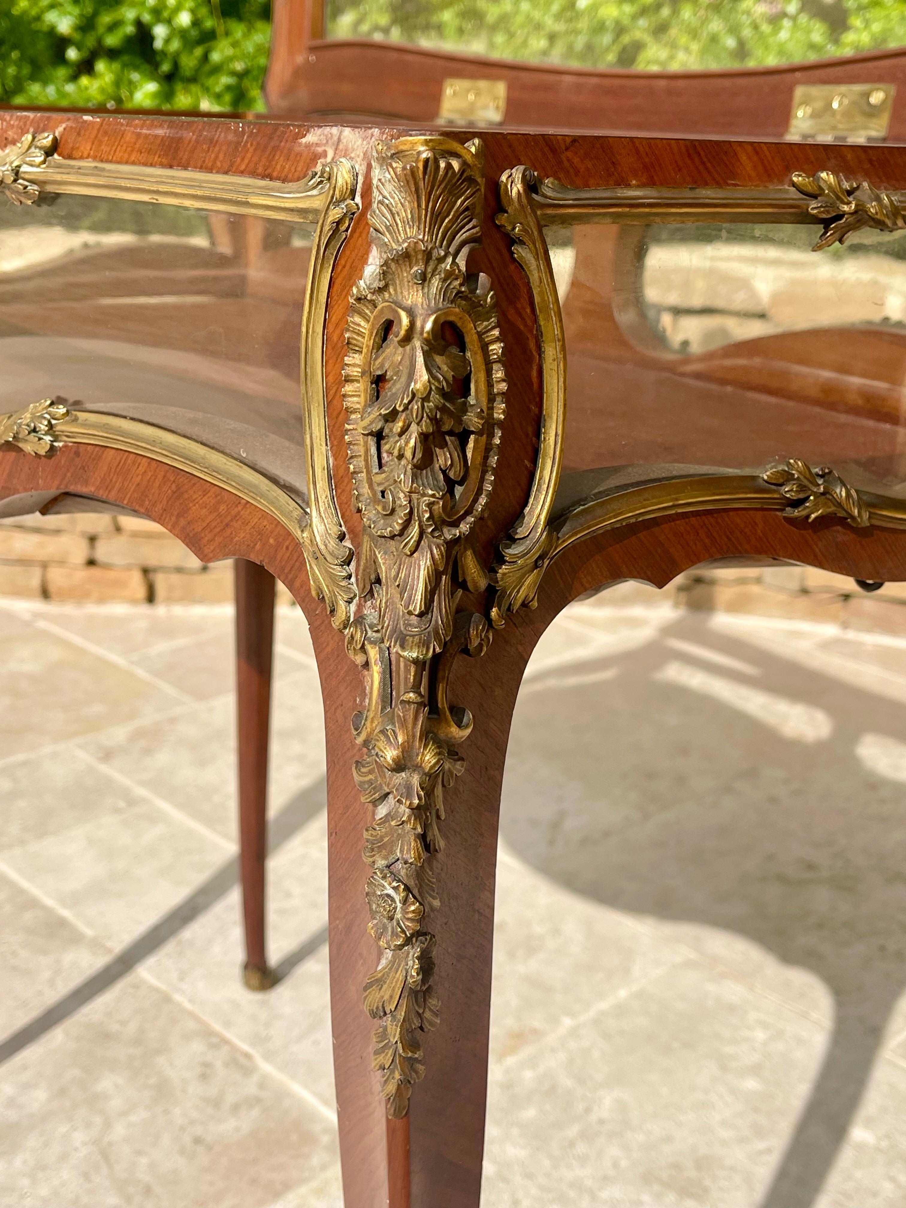François Linke - Louis XV Style Vitrine Table 5