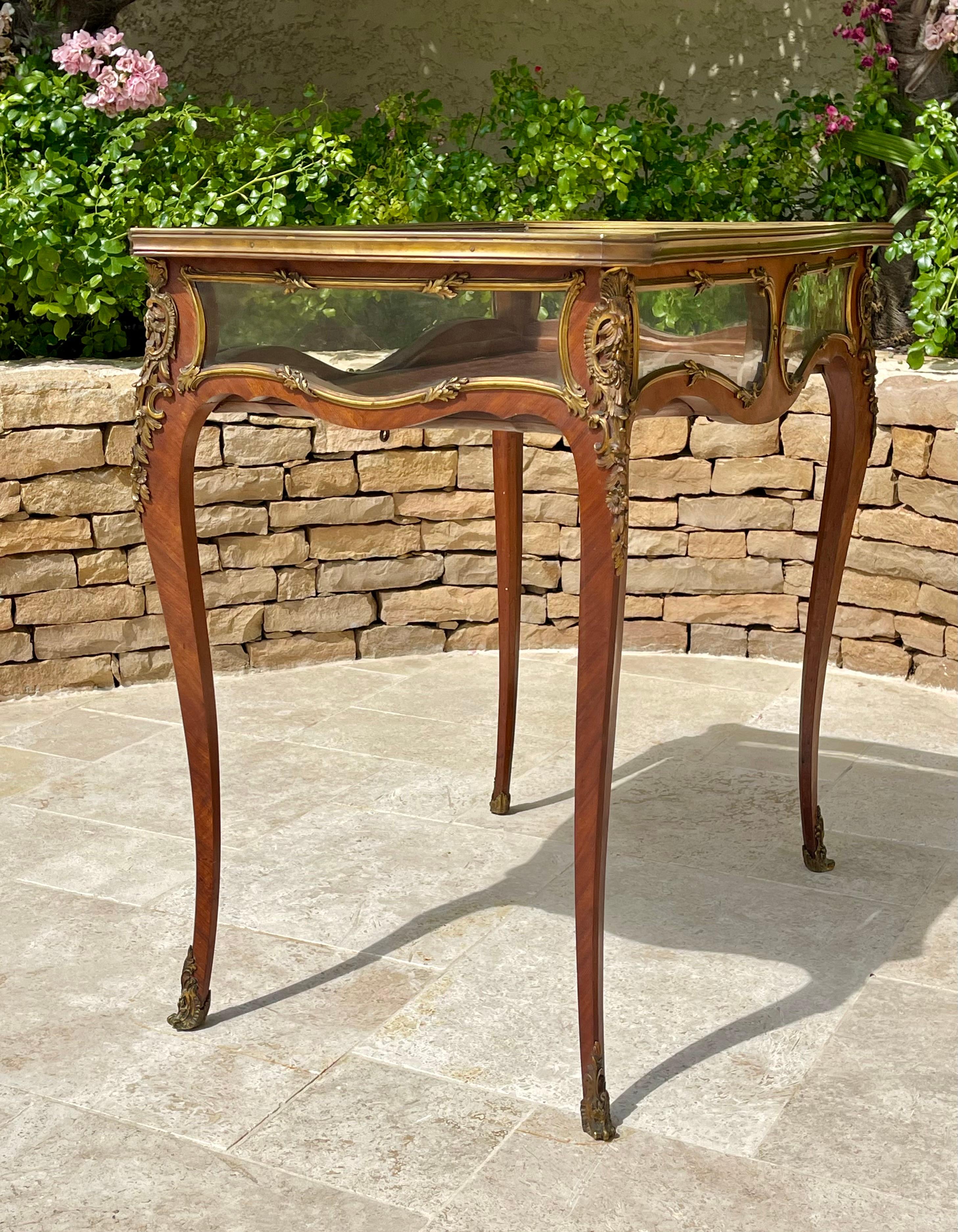 François Linke - Louis XV Style Vitrine Table 11