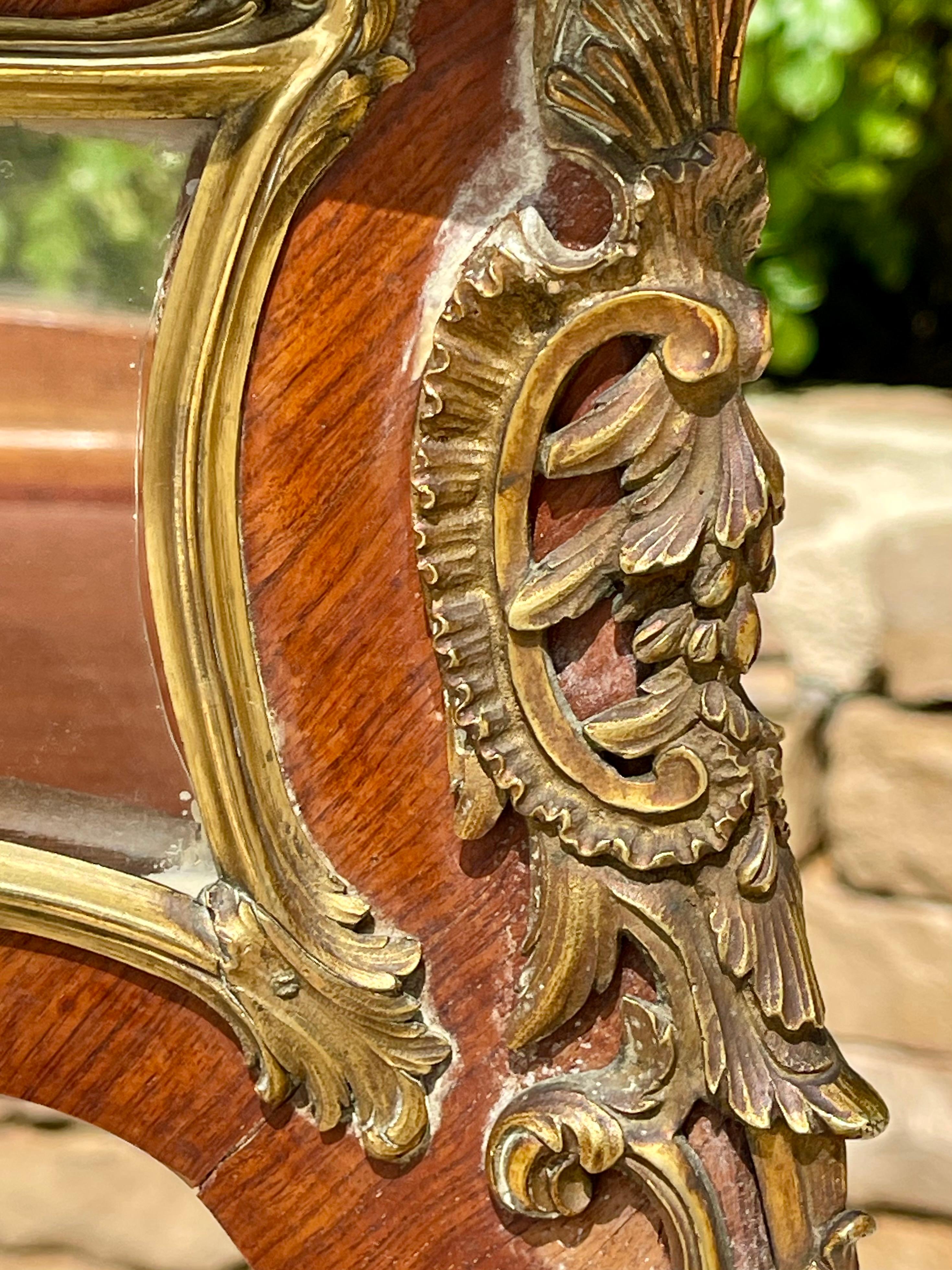 19th Century François Linke - Louis XV Style Vitrine Table