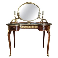 François Linke Mounted Table De Toilette, Late 19th Century