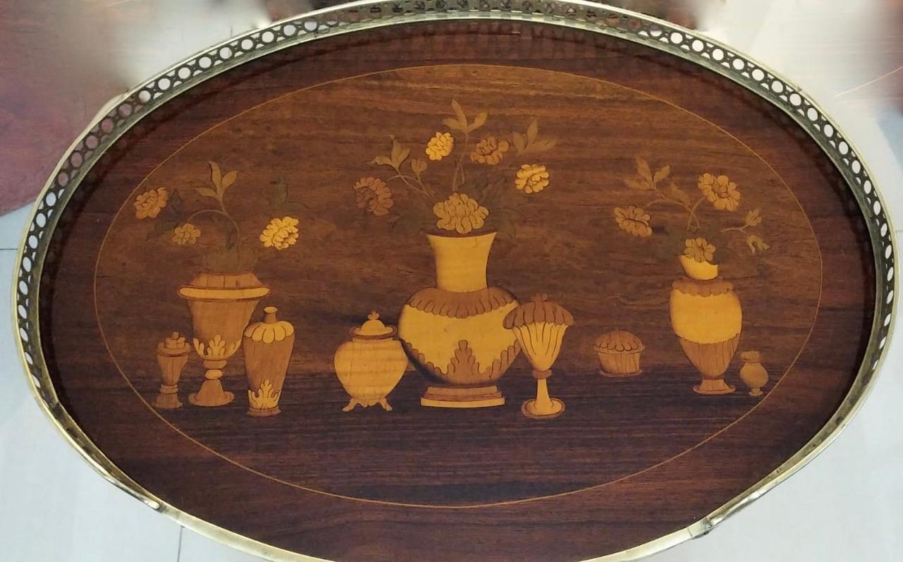 Marqueterie Table François Linke