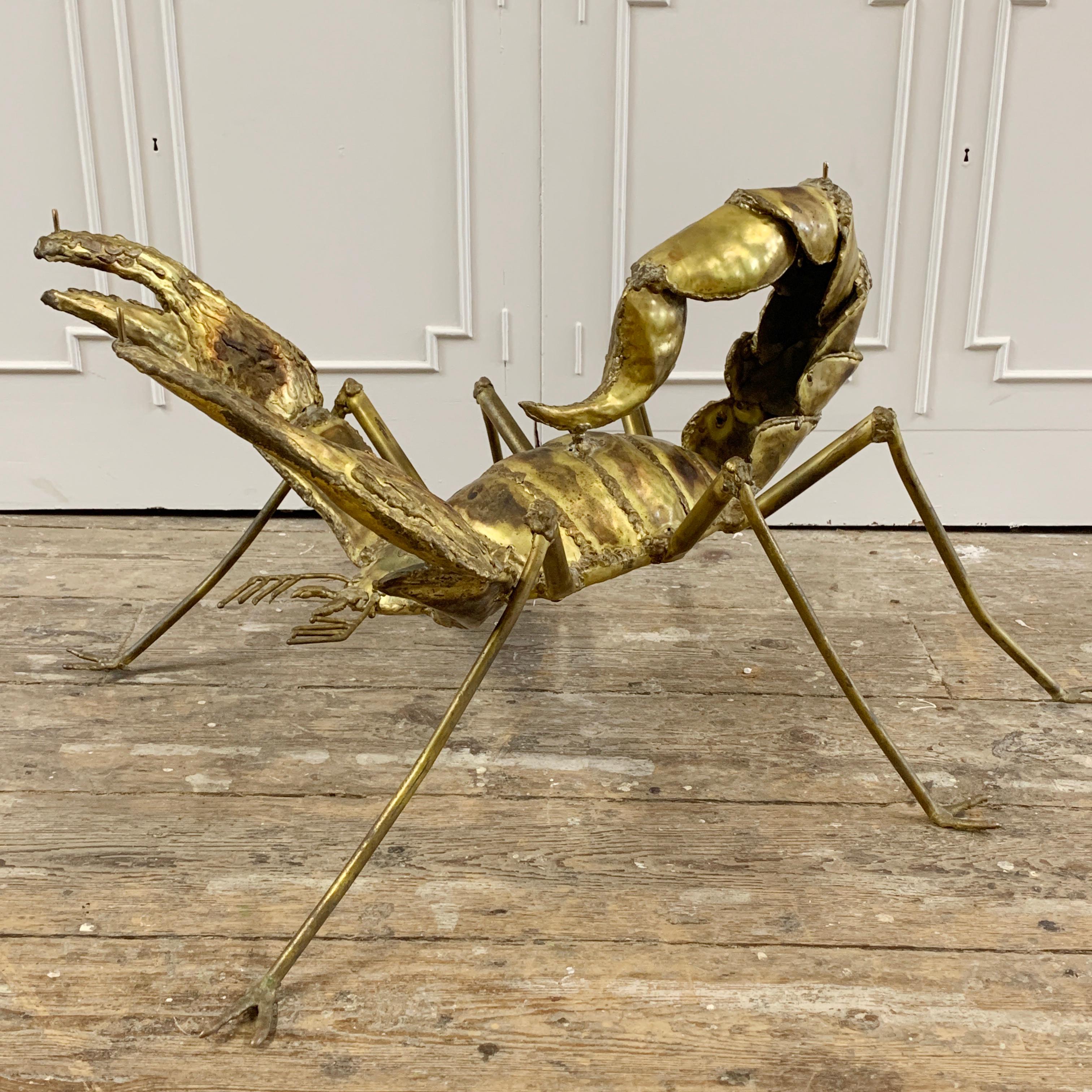 Francois Melin Brutalist Scorpion Table, 1970 3