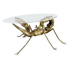 Francois Melin Brutalist Scorpion Table, 1970