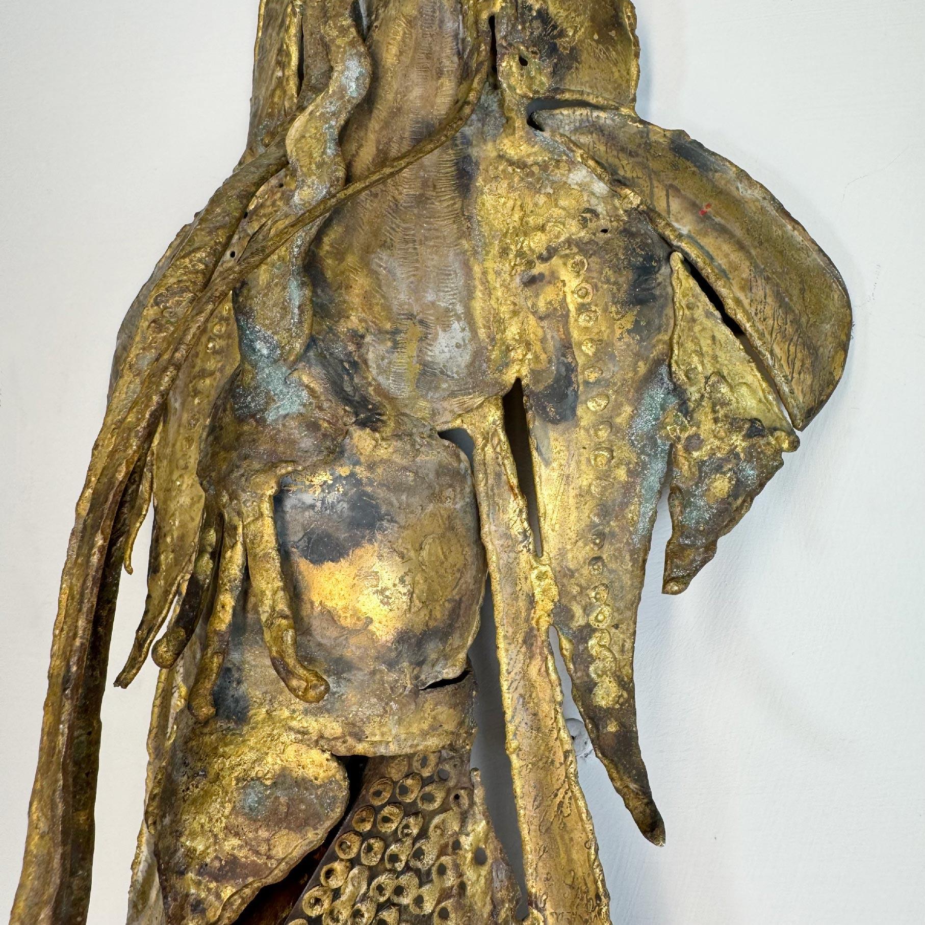 Fine XX secolo Sculture da parete brutaliste di Francois Melin in vendita