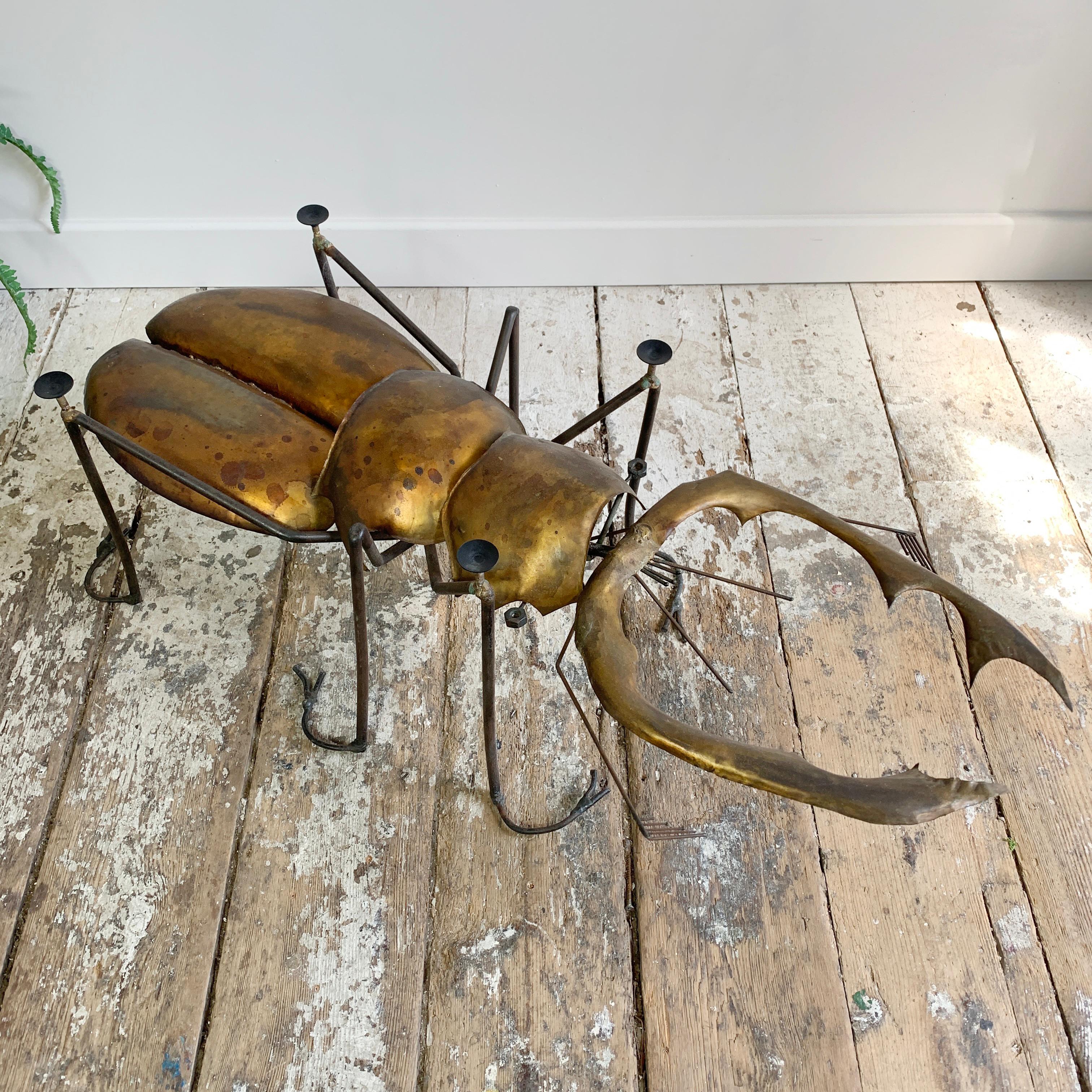 Francois Melin Stag Beetle Table, 1970 1