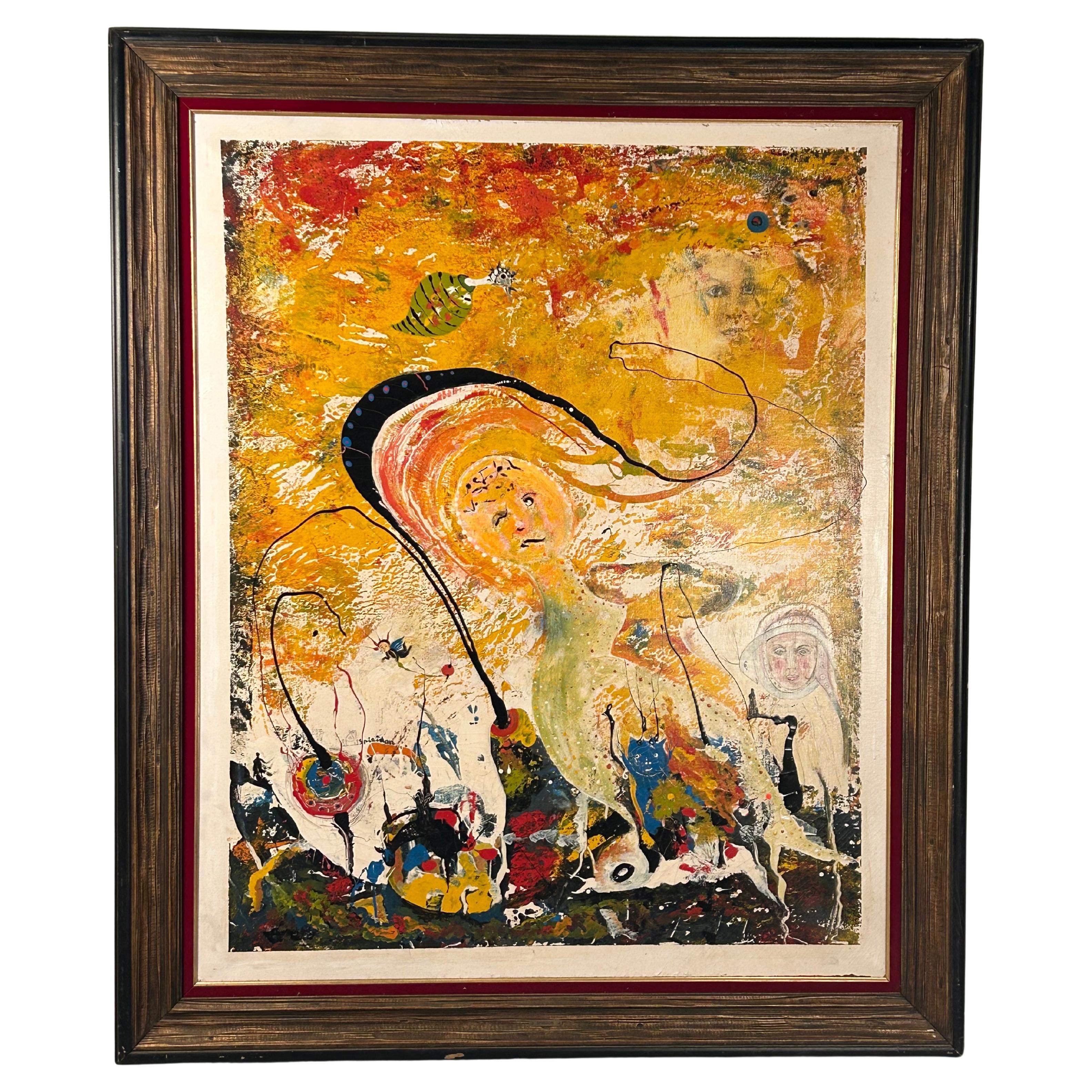 Francois Mitic-Spiridon "Metamorfosis oscura" (yugoslavo nacido en 1938) en venta
