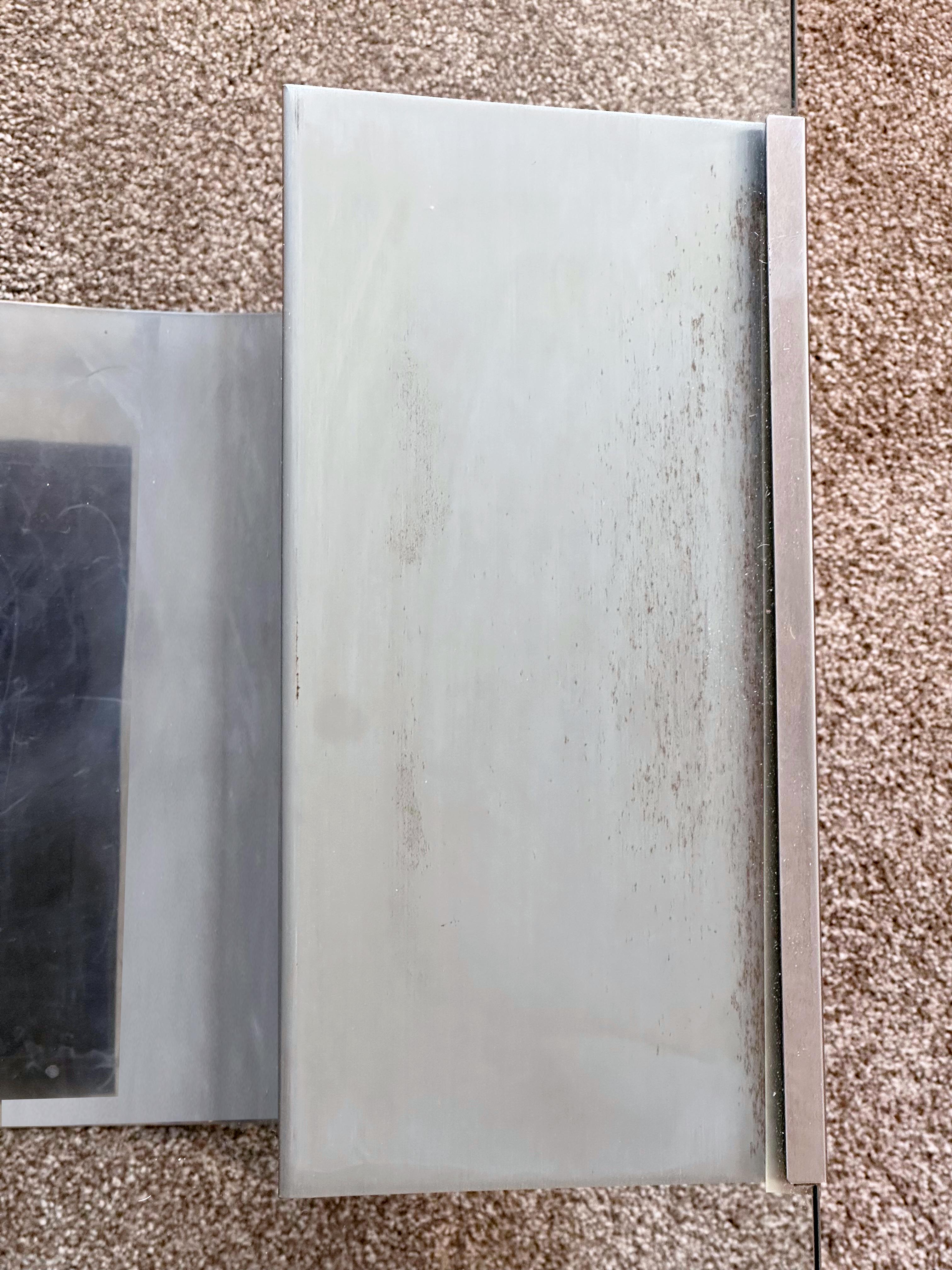 François Monnet Coffee Table for Kappa, Stainless Steel and Glass, 1970s, France For Sale 5