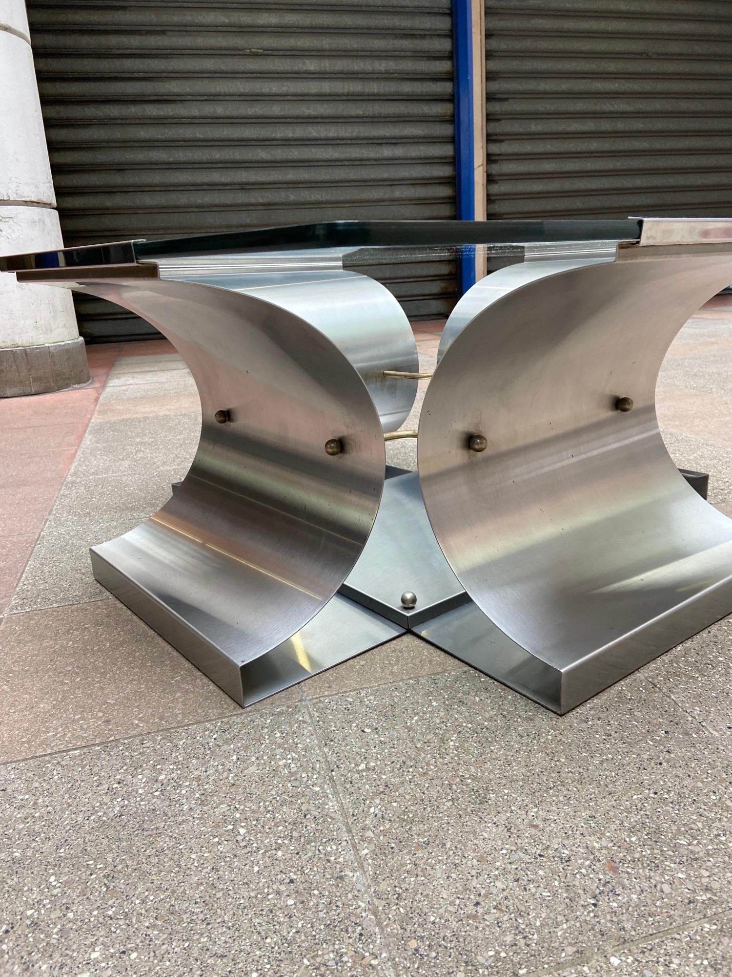 Francois Monnet, Coffee Table, Edition Kappa, 1970 In Good Condition In Saint ouen, FR