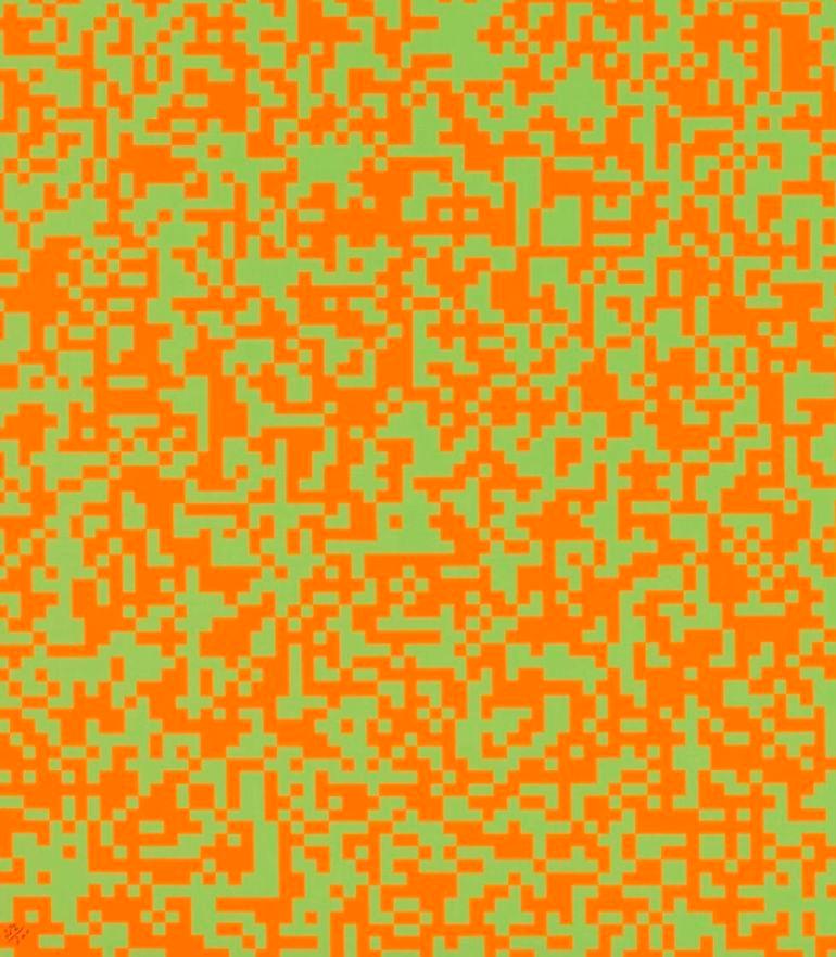 Fine XX secolo François Morellet 40, 000 Carrs in vendita