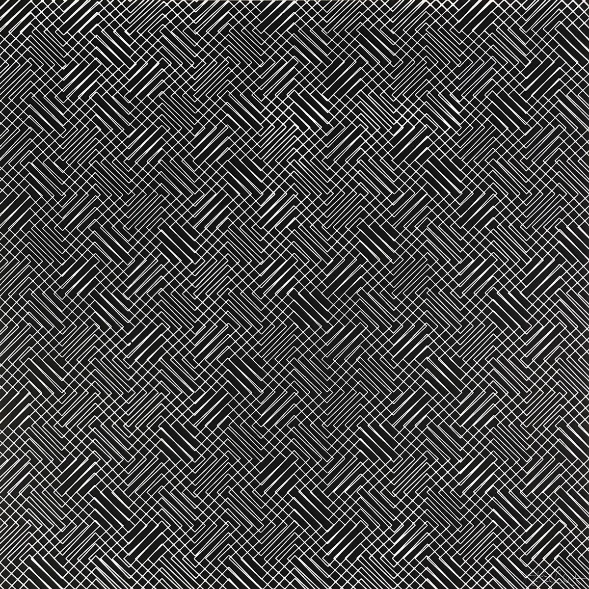 François Morellet, Trames: Portfolio of 8 Signed Screenprints, Abstract Art - Print by Francois Morellet