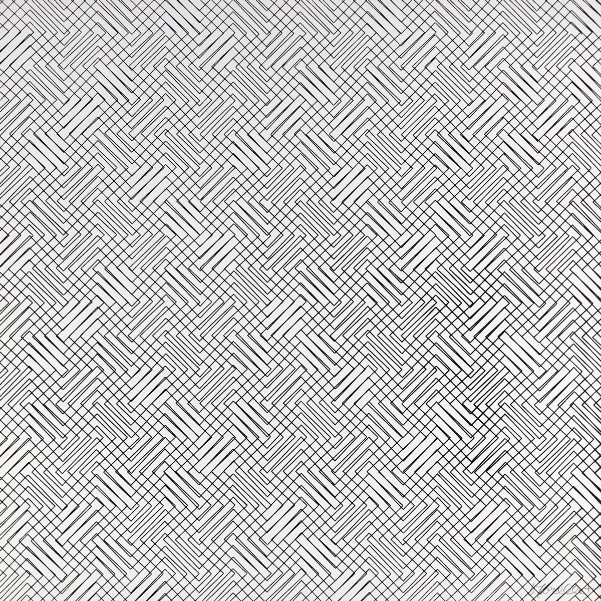 François Morellet (French, 1926-2016)
Trames Portfolio, 1965
Medium: 8 screenprints on cardboard
Dimensions: 62 × 62 cm (24 2/5 × 24 2/5 in)
Edition of 125: Each serigraph hand signed and numbered in pencil
Publisher: Printed by Poldi Domberger