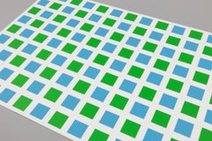 François Morellet, Untitled - 1972, Signed Print, Geometric Abstraction, Op Art