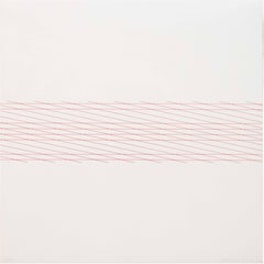 Parcelles, 1957-1975, Sérigraphie, Abstraction géométrique, Blanc, Rouge