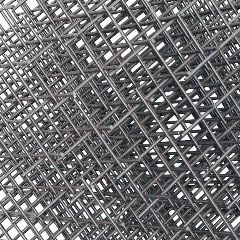 SFERA-TRAME (SCULTURA) - Sculpture Astratto di Francois Morellet