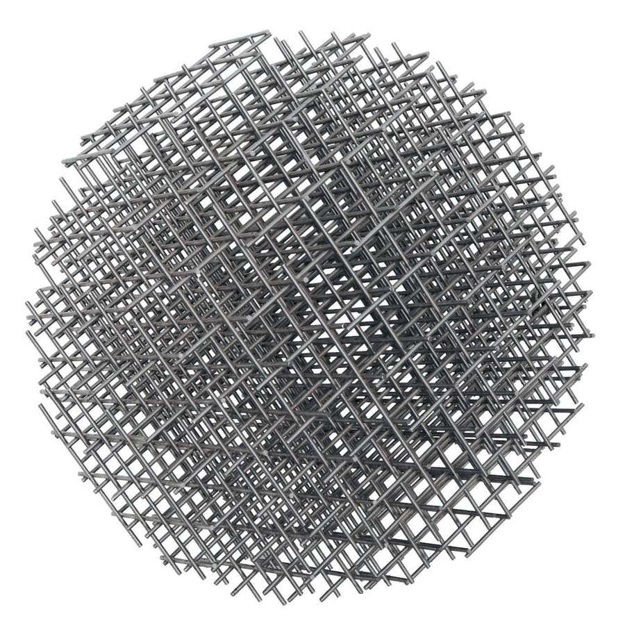 Sphère-Trame Abstract Sculpture, Welded Steel, 1962, Edition of 100