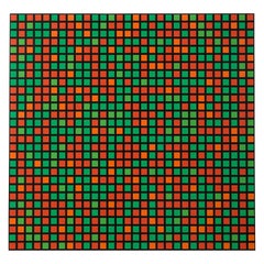 François Morellet Signed Limited Edition Silkscreen Print Chartres Vert Orange