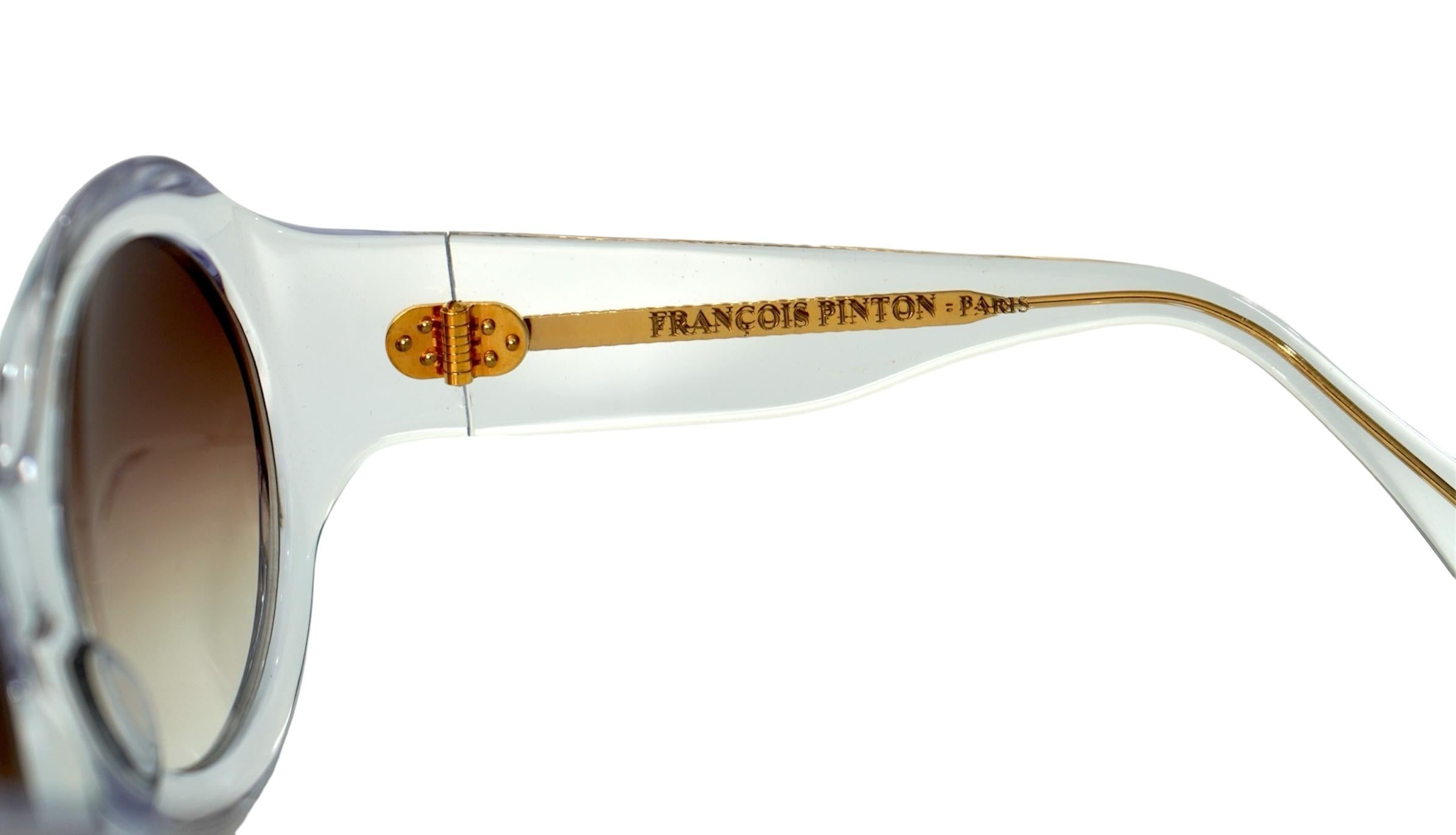 François Pinton Paris Jackie 2 Round Sunglasses 1