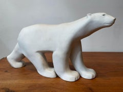 François Pompon (1855-1933) et Manufacture nationale de Sèvres, Ours blanc