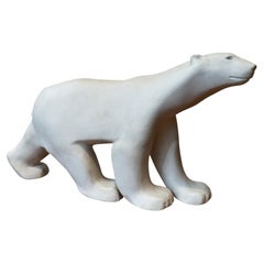 François Pompon (1855-1933) et Manufacture nationale de Sèvres, Ours blanc
