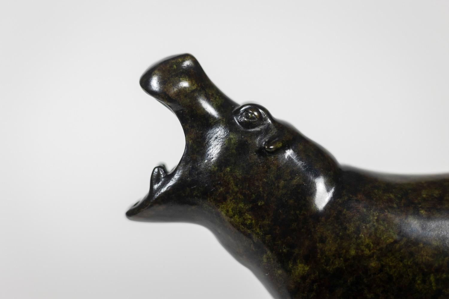 François Pompon. Hippopopotame, bronze, impression de 2006 en vente 3