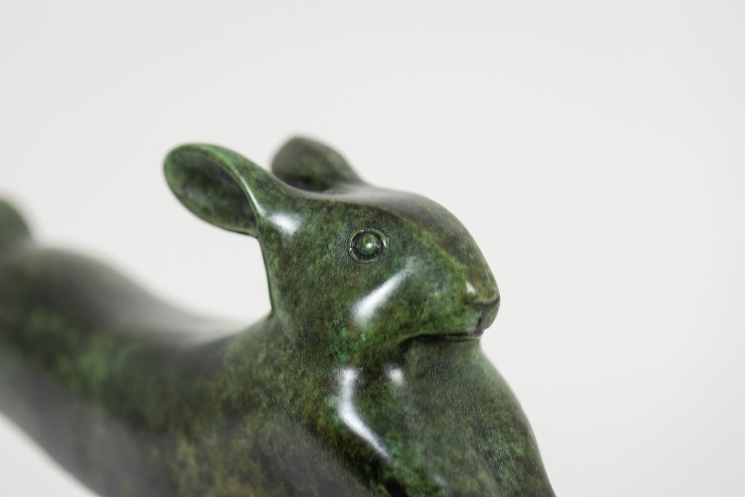 François Pompon. Lapin courant, bronze, 2006 impression 2