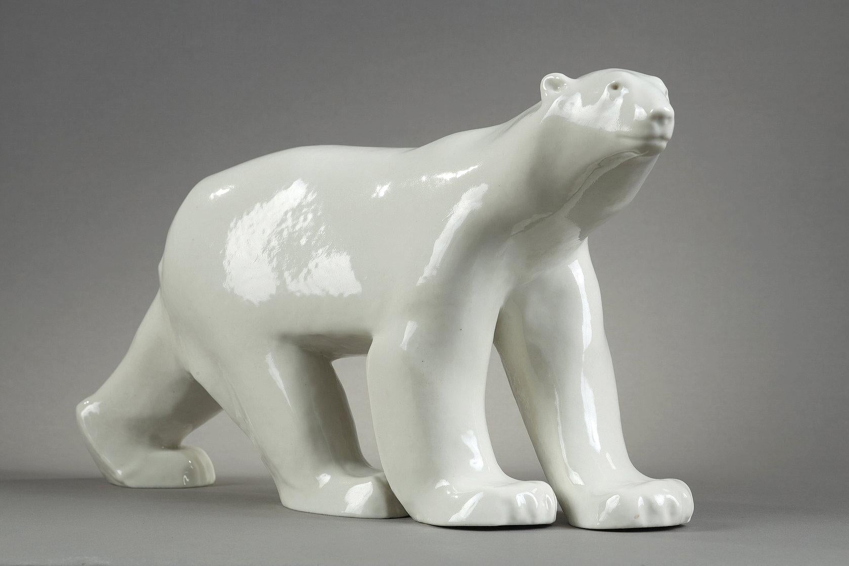 Oso polar - Sculpture de François Pompon