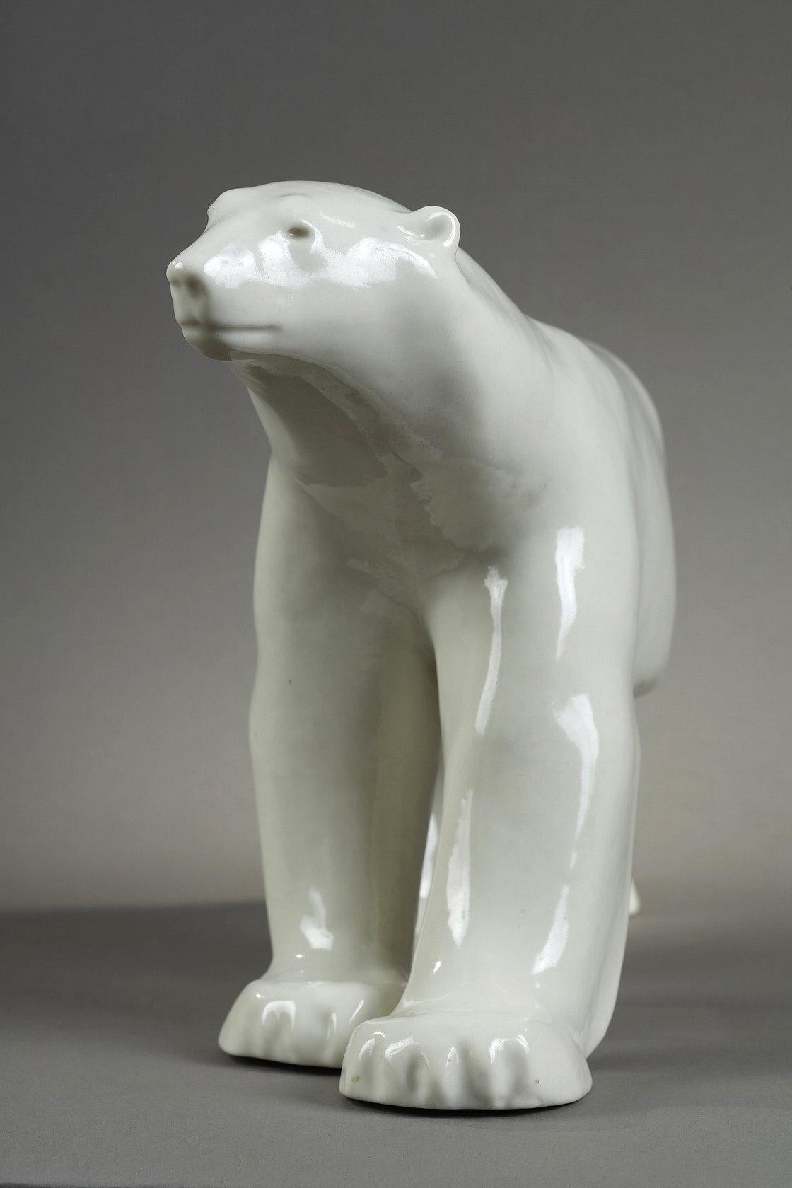 Oso polar - Sculpture Art Decó de François Pompon
