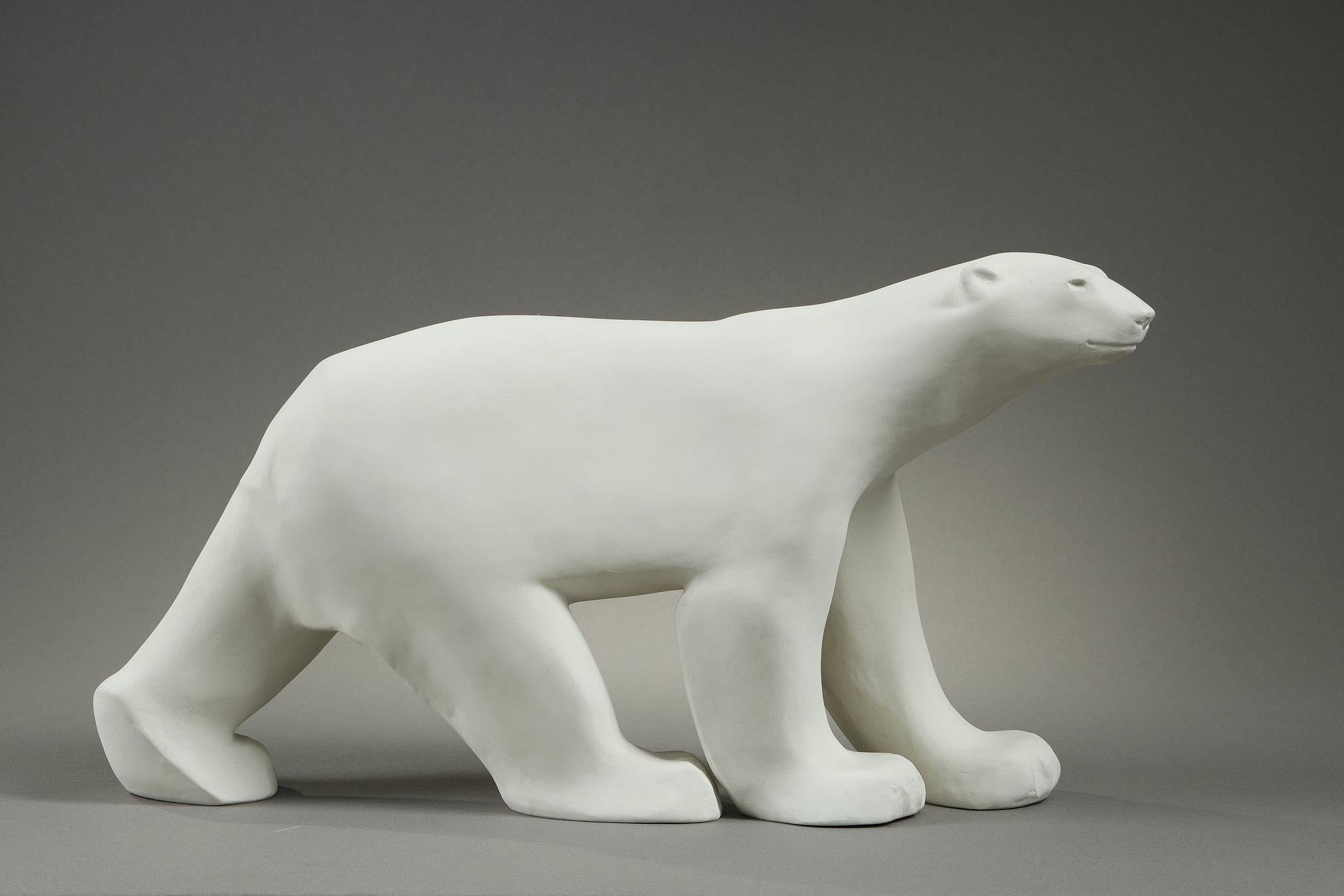 Weißer Bär – Sculpture von François Pompon