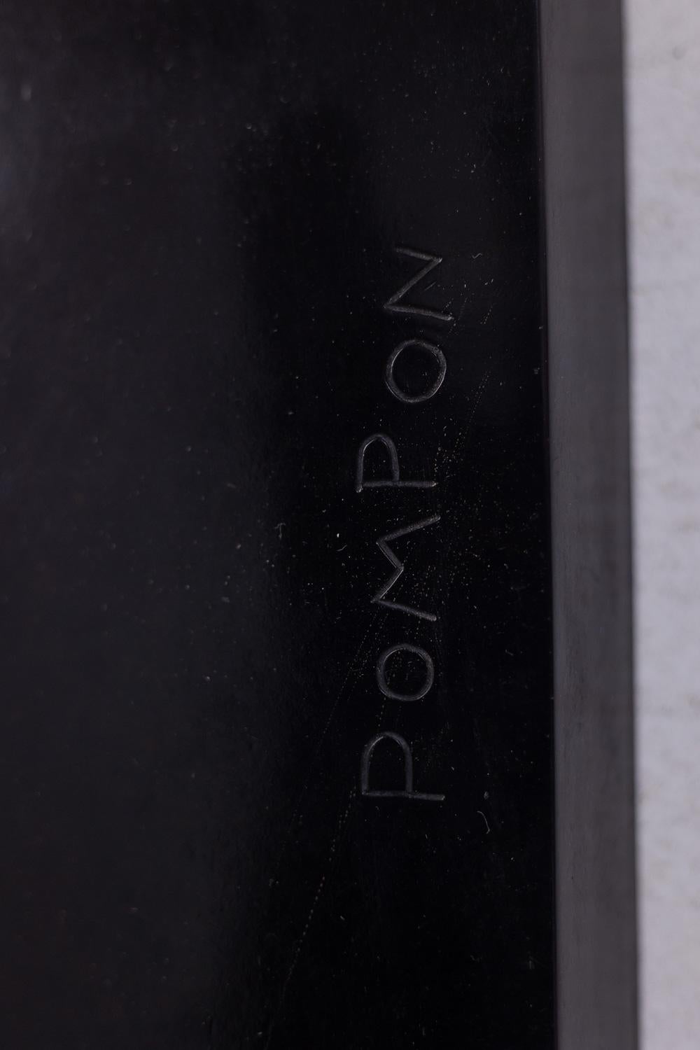 Bronzo François Pompon. Cervo, scultura in bronzo a grandezza naturale. Stampa 2006 in vendita