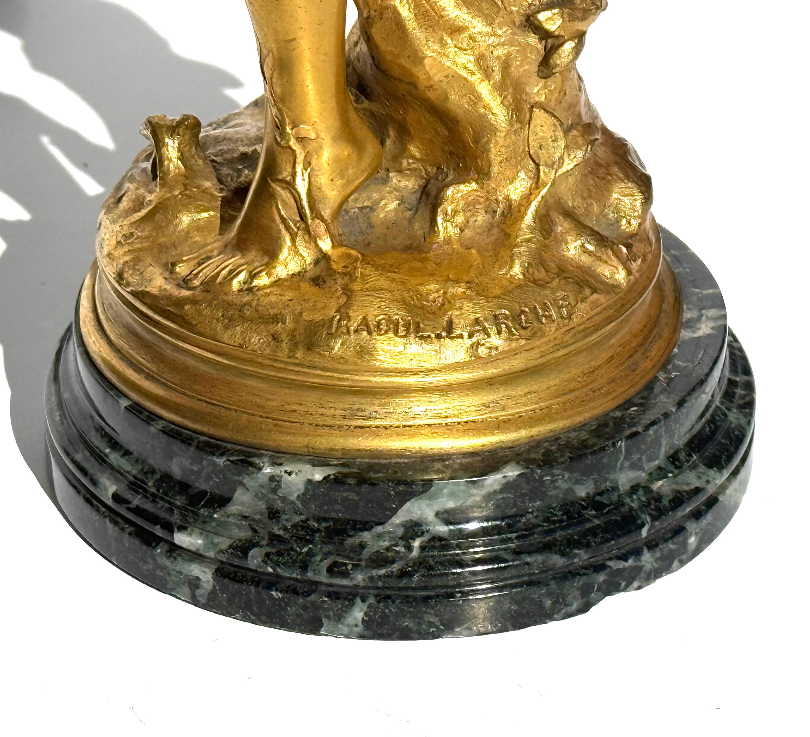 Francois Raoul Larche (1860-1912) LA SEVE o Métamorphose de Daphné in vendita 3