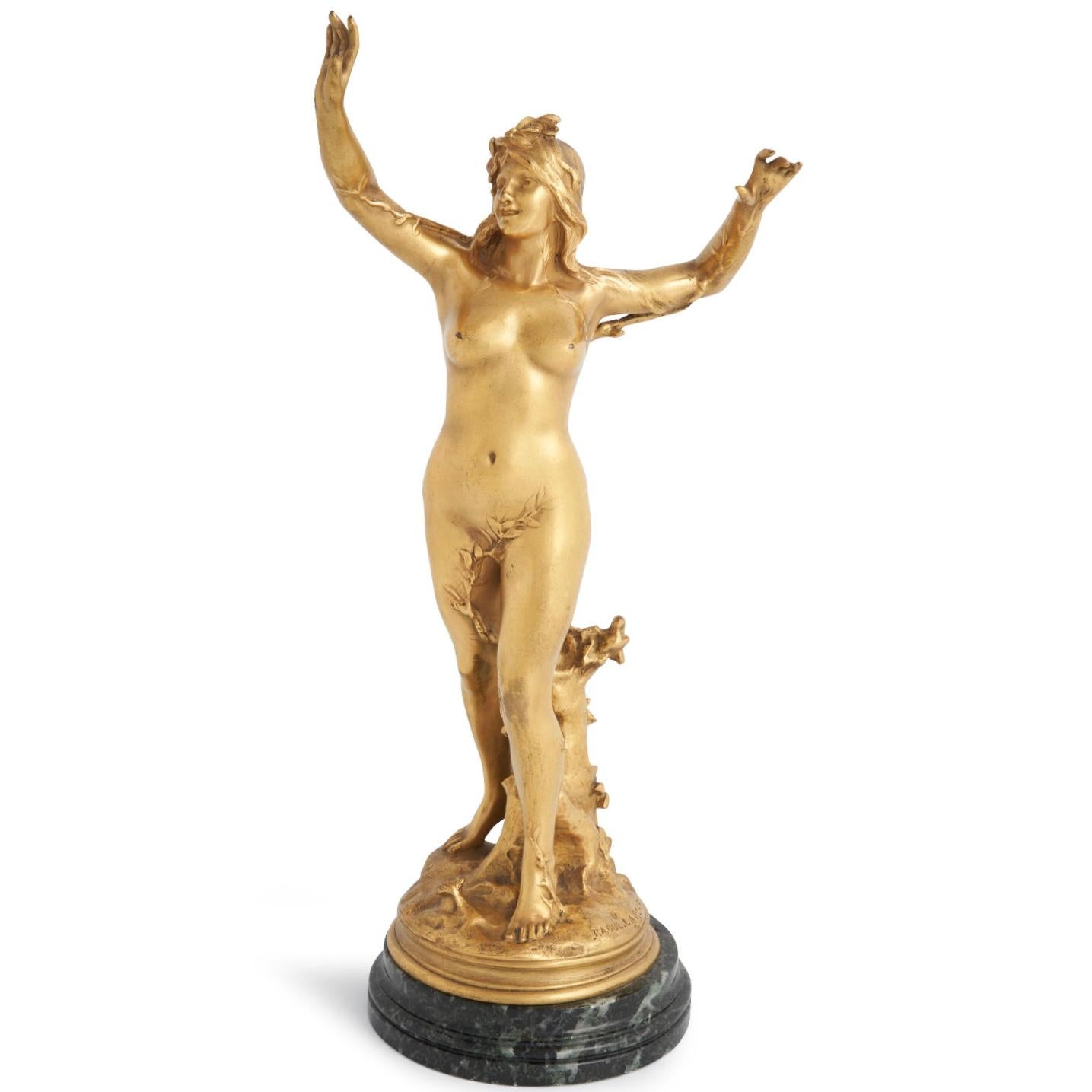 Art Nouveau Francois Raoul Larche (1860-1912) LA SEVE o Métamorphose de Daphné in vendita
