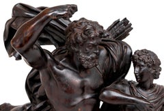 Francois Rude "The Education of Achilles" Bronze